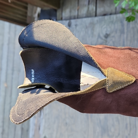 Vero Cuoio knee high suede tall boots Areaforte sz 36 - Picture 10 of 10